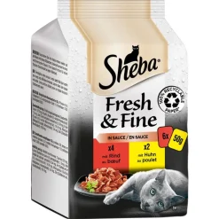 Megapack Sheba Fresh & Fine tuorepussit 12 x 50 g