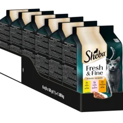 Megapack Sheba Fresh & Fine tuorepussit 12 x 50 g