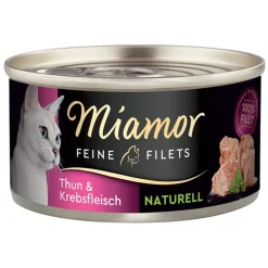 Miamor Fine Filets Naturelle, 6 x 80 g