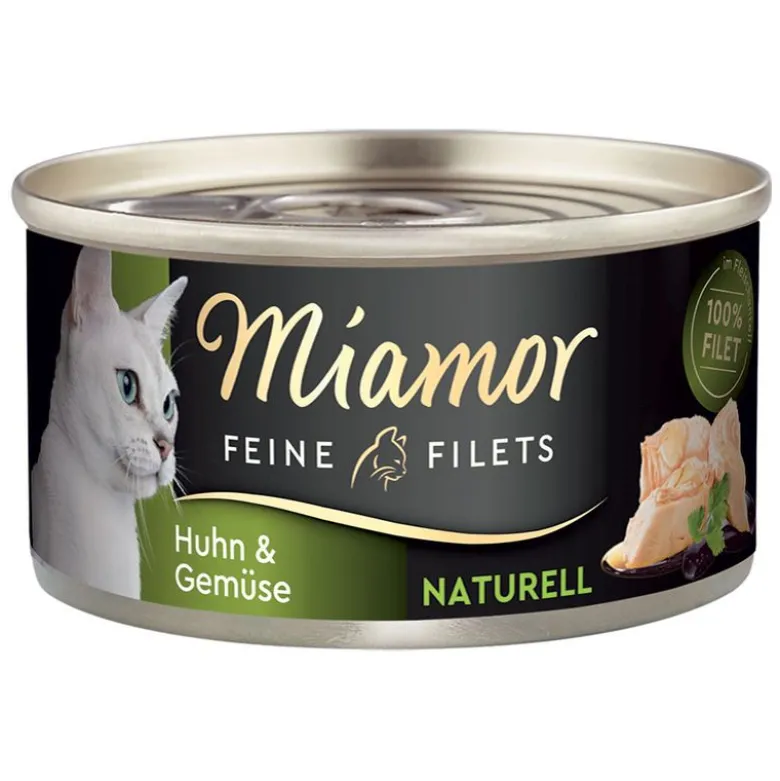 Miamor Fine Filets Naturelle, 6 x 80 g