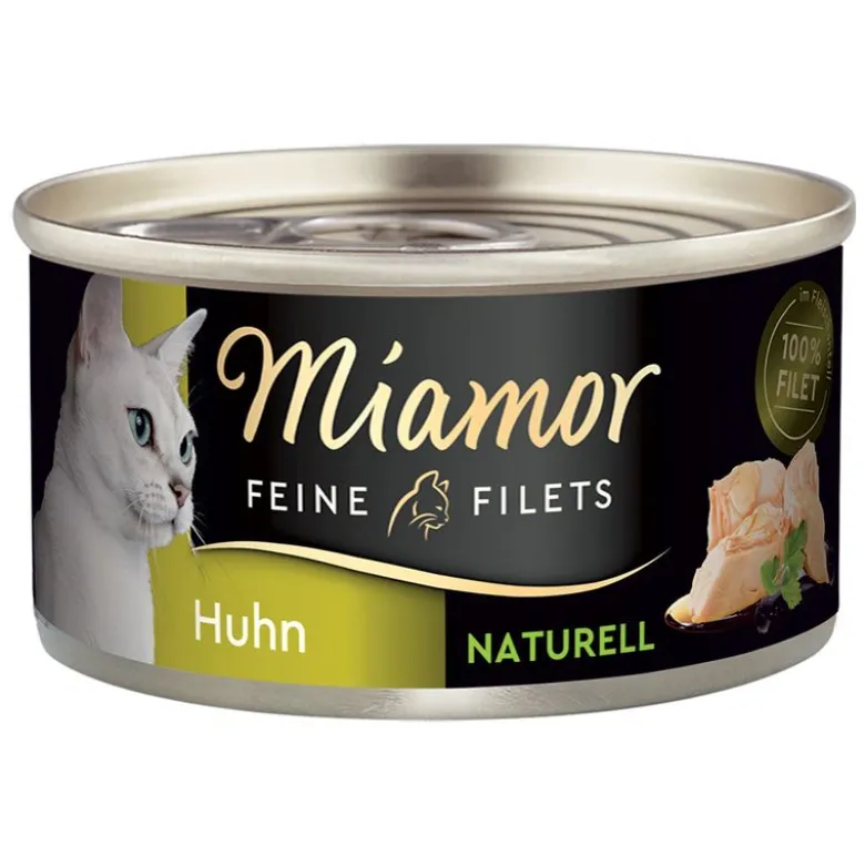 Miamor Fine Filets Naturelle, 6 x 80 g