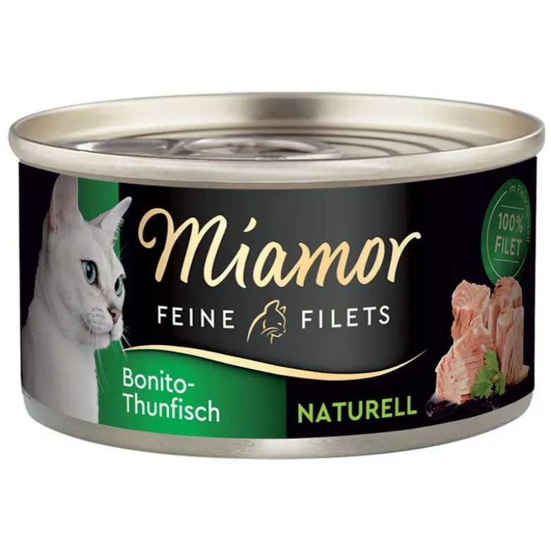 Miamor Fine Filets Naturelle, 6 x 80 g
