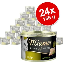 Miamor Fine Filets Naturelle 24 x 156 g