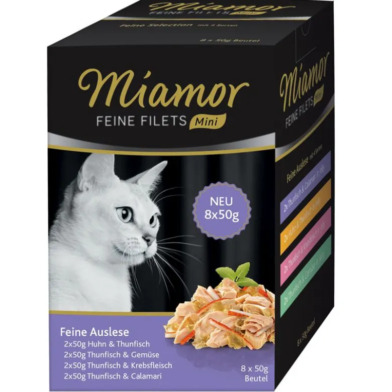 Miamor Fine Fillets Mini Pouch Multibox 8 x 50 g