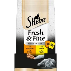 Multipack Sheba Fresh & Fine tuorepussit 6 x 50 g