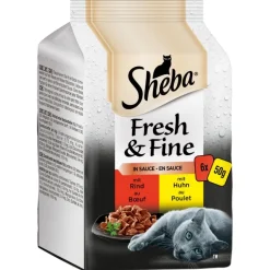 Multipack Sheba Fresh & Fine tuorepussit 6 x 50 g