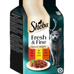 Multipack Sheba Fresh & Fine tuorepussit 6 x 50 g
