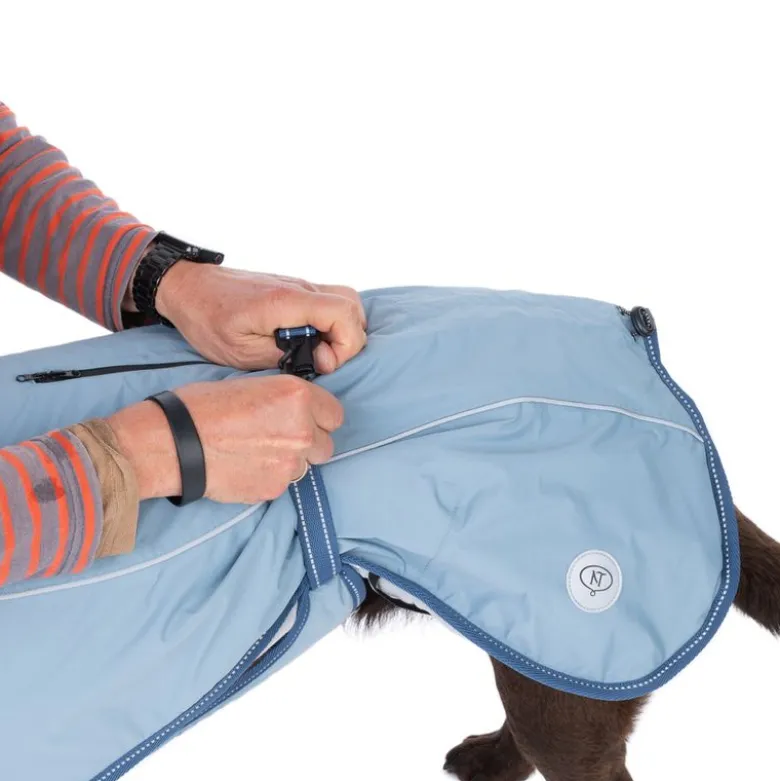 Nomad Tales Bloom Airy Blue -koiran takki