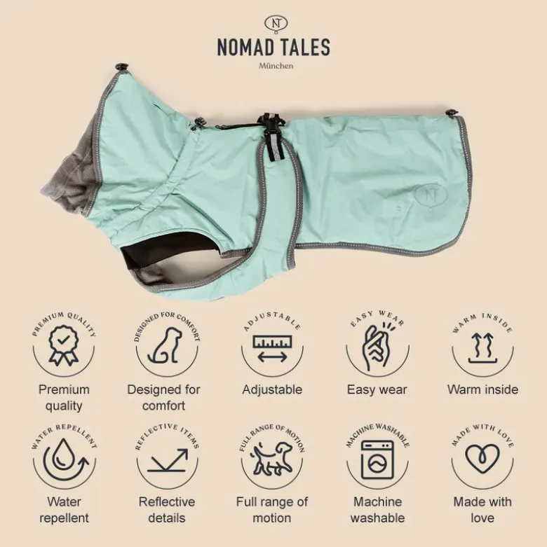 Nomad Tales Bloom Granite -koirantakki