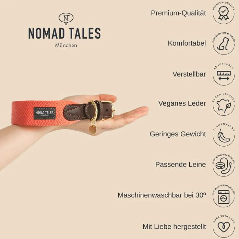 Nomad Tales Bloom -kaulapanta, coral