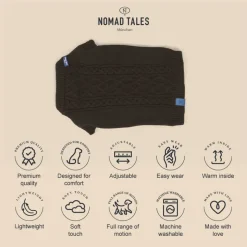 Nomad Tales Blush Ebony -koiranpusero