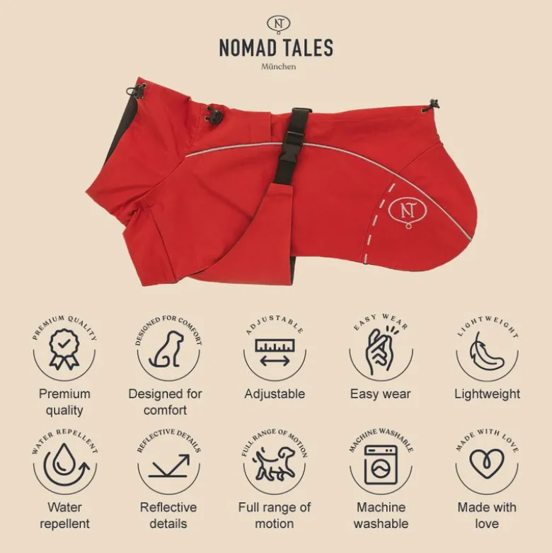 Nomad Tales Spirit Copper -koiran sadetakki