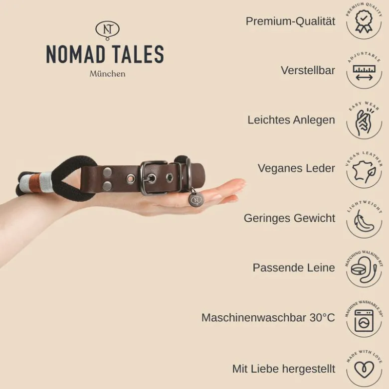 Nomad Tales Spirit -kaulapanta, ebony