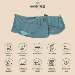 Nomad Tales Spirit Pacific -koiran softshell-takki
