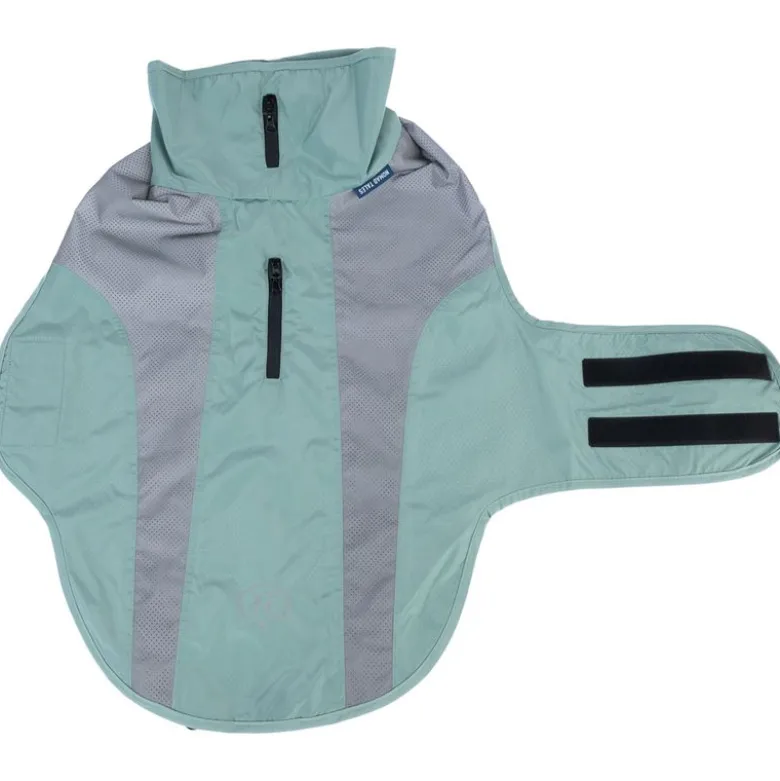 Nomad Tales Spirit Reflective Mint -sadetakki koiralle