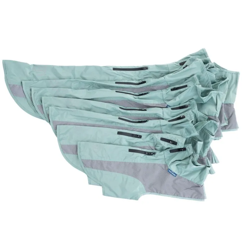 Nomad Tales Spirit Reflective Mint -sadetakki koiralle