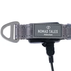 Nomad Tales Spirit USB LED -hihnanpidennys, neonkeltainen ja harmaa