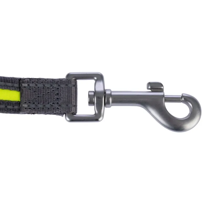 Nomad Tales Spirit USB LED -hihnanpidennys, neonkeltainen ja harmaa