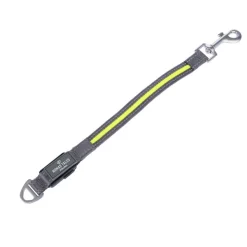 Nomad Tales Spirit USB LED -hihnanpidennys, neonkeltainen ja harmaa