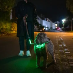 Nomad Tales Spirit USB LED -hihnanpidennys, neonkeltainen ja harmaa