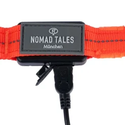 Nomad Tales Spirit USB LED -hihnanjatke, oranssi