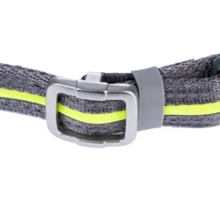 Nomad Tales Spirit USB LED -nailonkaulapanta, neonkeltainen ja harmaa