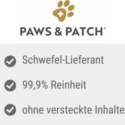 PAWS & PATCH -MSM-jauhe