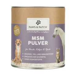 PAWS & PATCH -MSM-jauhe