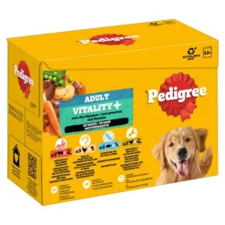 Pedigree Adult Vitality+ kastikkeessa -tuorepussit