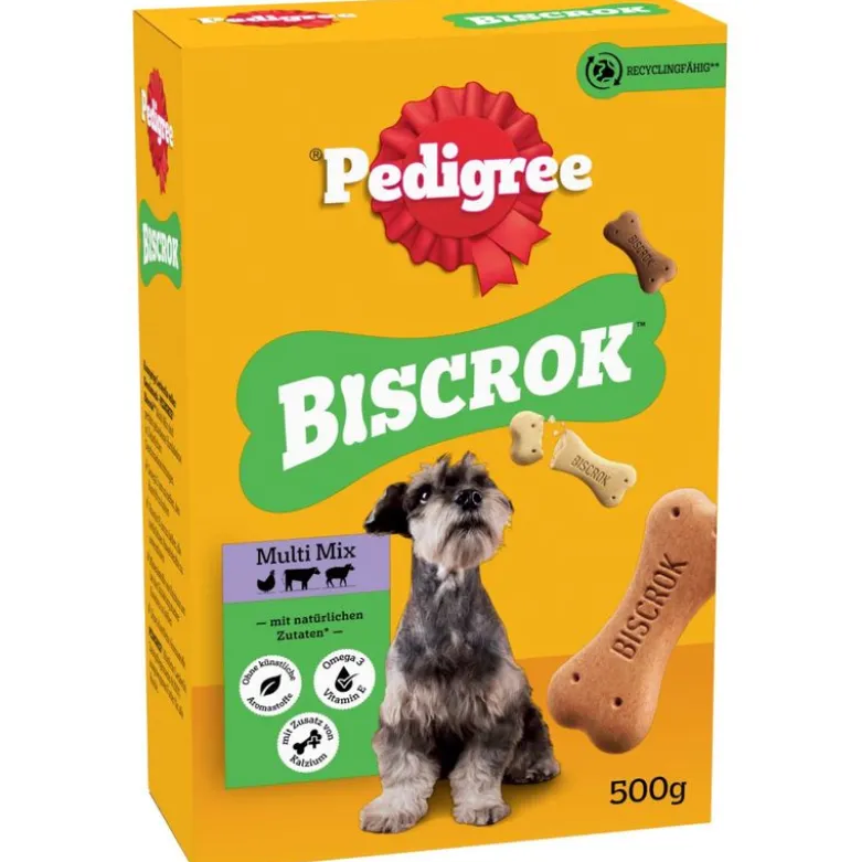 Pedigree Biscrok, 3 makua