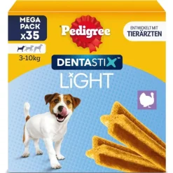 Pedigree Dentastix Light: hammashoitoherkut pienille koirille (5–10 kg)