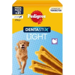 Pedigree Dentastix Light: hammashoitoherkut suurille koirille (>25 kg)