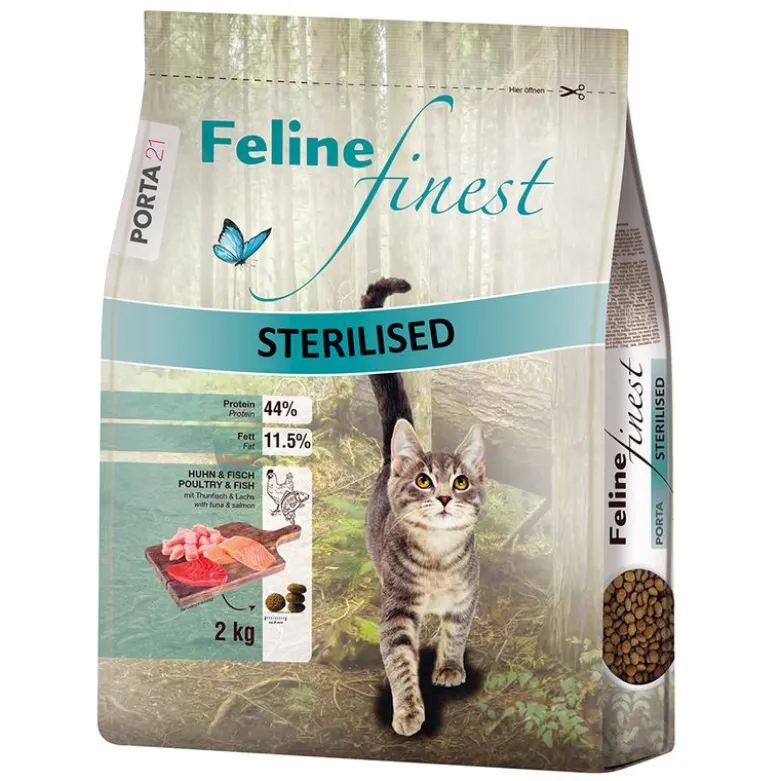 Porta 21 Feline Finest Sterilised kana & kala