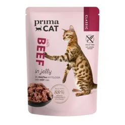 PrimaCat Classic hyytelössä -säästöpakkaus 24 x 85 g