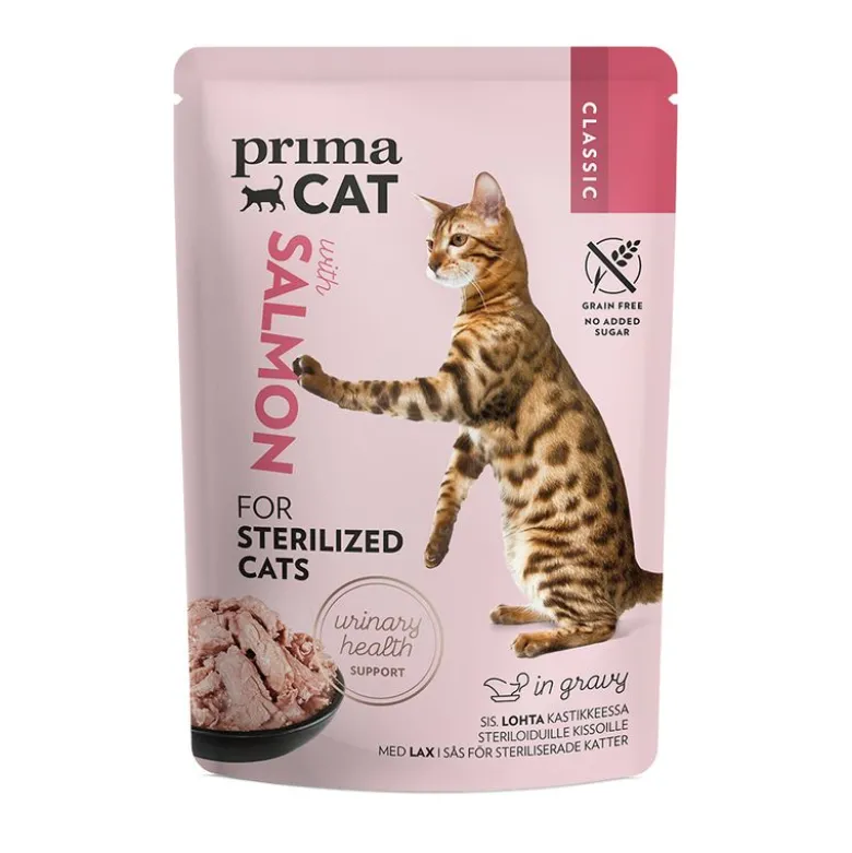 PrimaCat Classic kastikkeessa 12 x 85 g