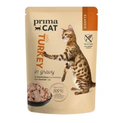 PrimaCat Classic kastikkeessa 12 x 85 g