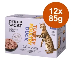 PrimaCat Classic kastikkeessa 12 x 85 g