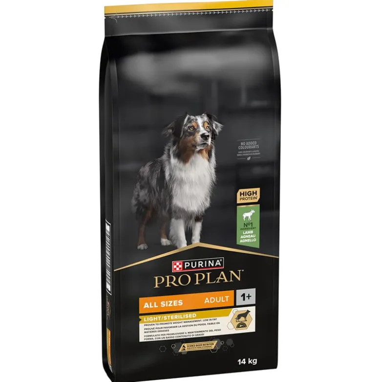 Pro Plan All Sizes Adult Light Sterilised lammas