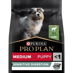 PURINA PRO PLAN Medium Puppy Sensitive Digestion lammas & riisi