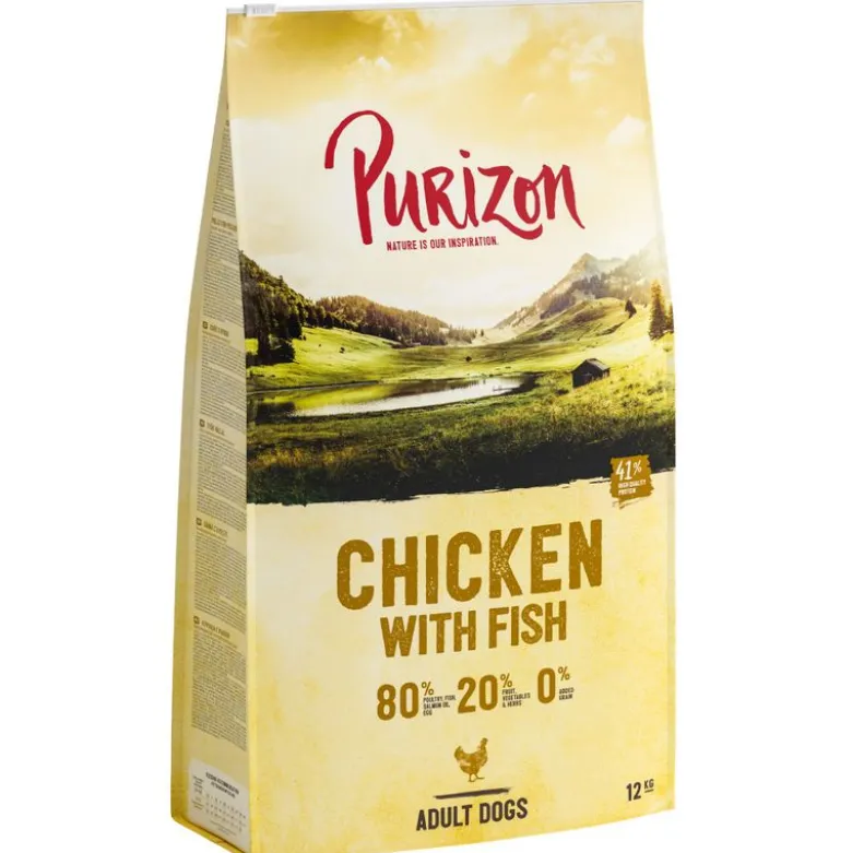 Purizon Adult kana & kala - viljaton