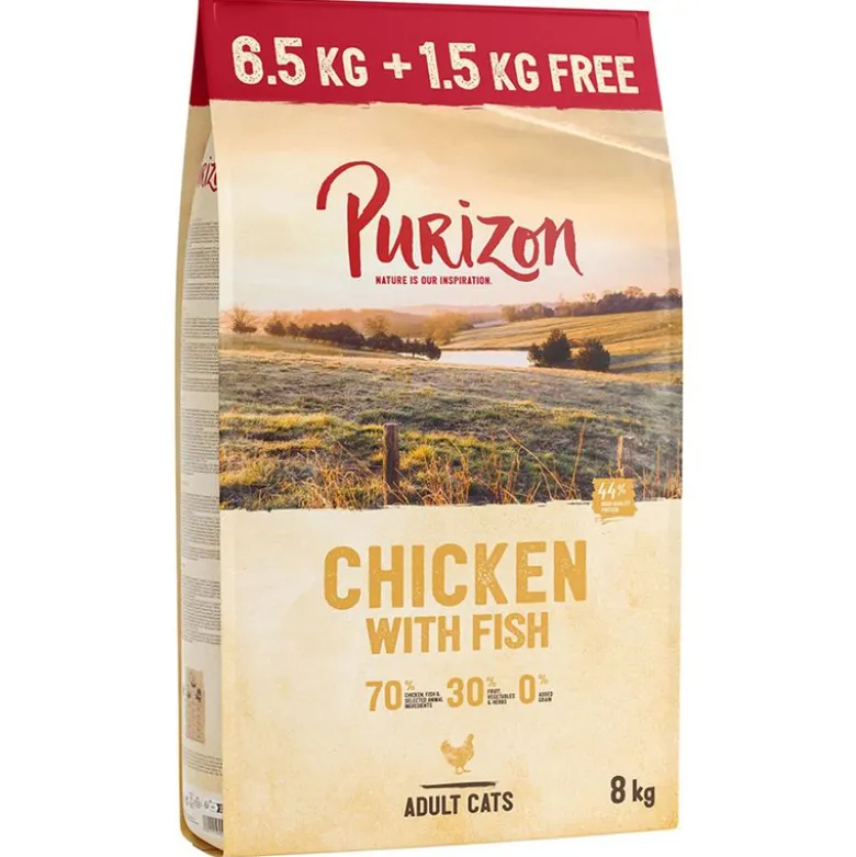 Purizon Adult kana & kala - viljaton