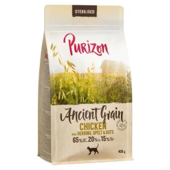 Purizon Adult Sterilised kana & kala – muinaisvilja