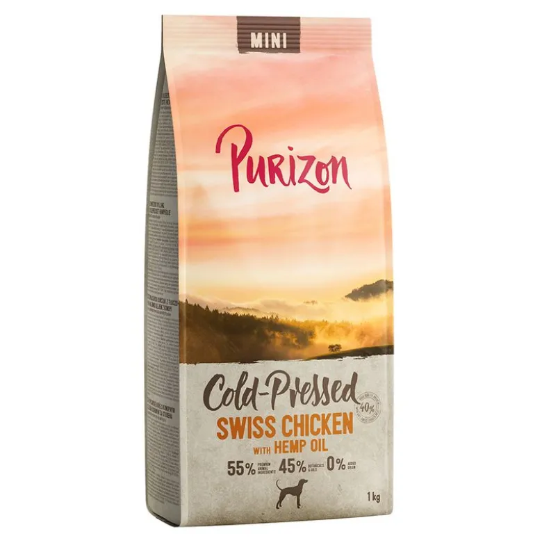 Purizon Coldpressed Mini sveitsiläinen kana & hamppuöljy