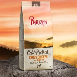 Purizon Coldpressed Mini sveitsiläinen kana & hamppuöljy