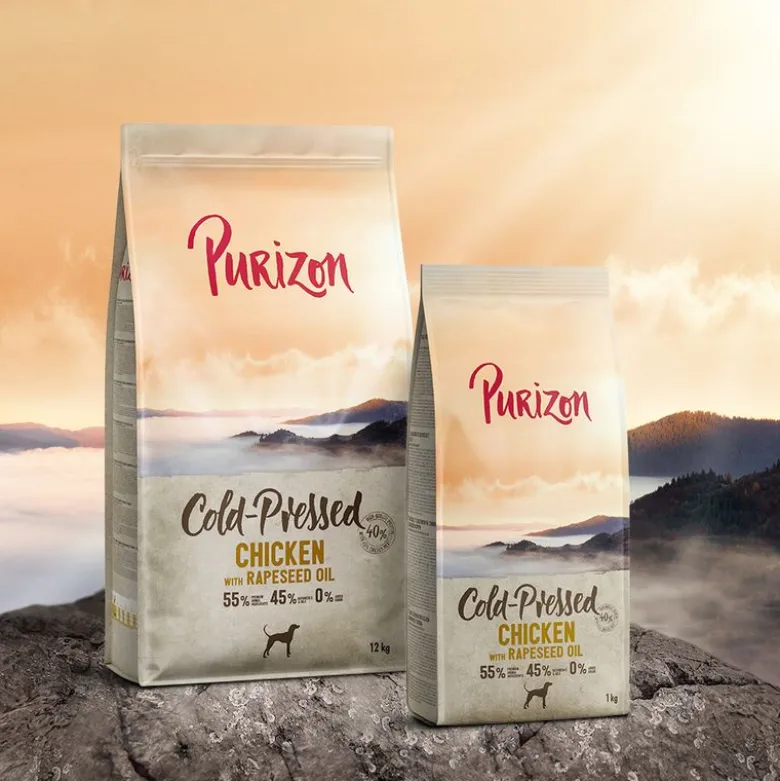 Purizon Coldpressed -säästöpakkaus 2 x 12 kg