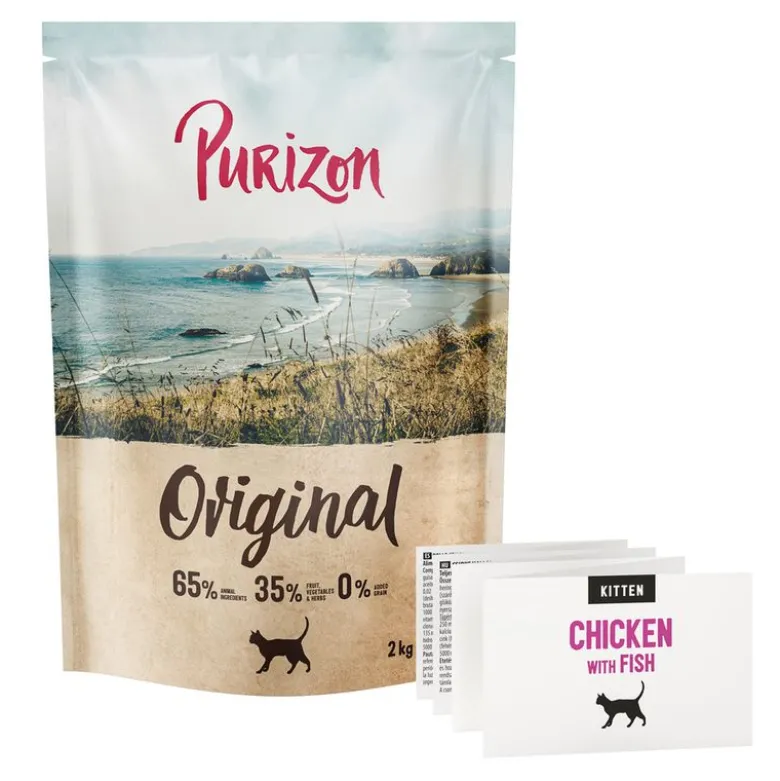 Purizon Kitten kana ja kala – viljaton