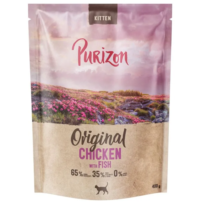 Purizon Kitten kana ja kala – viljaton