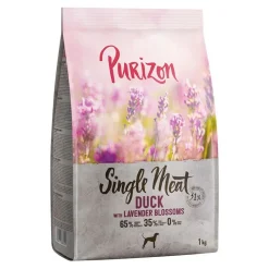 Purizon Single Meat Adult ankka, omena & laventelinkukka