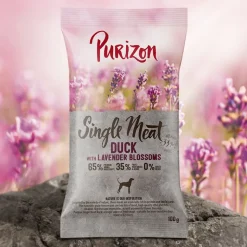 Purizon Single Meat Adult ankka, omena & laventelinkukka