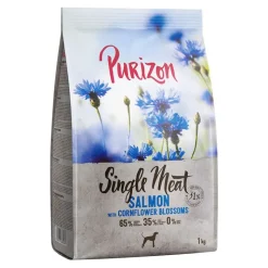 Purizon Single Meat Adult lohi, pinaatti & ruiskaunokin kukat